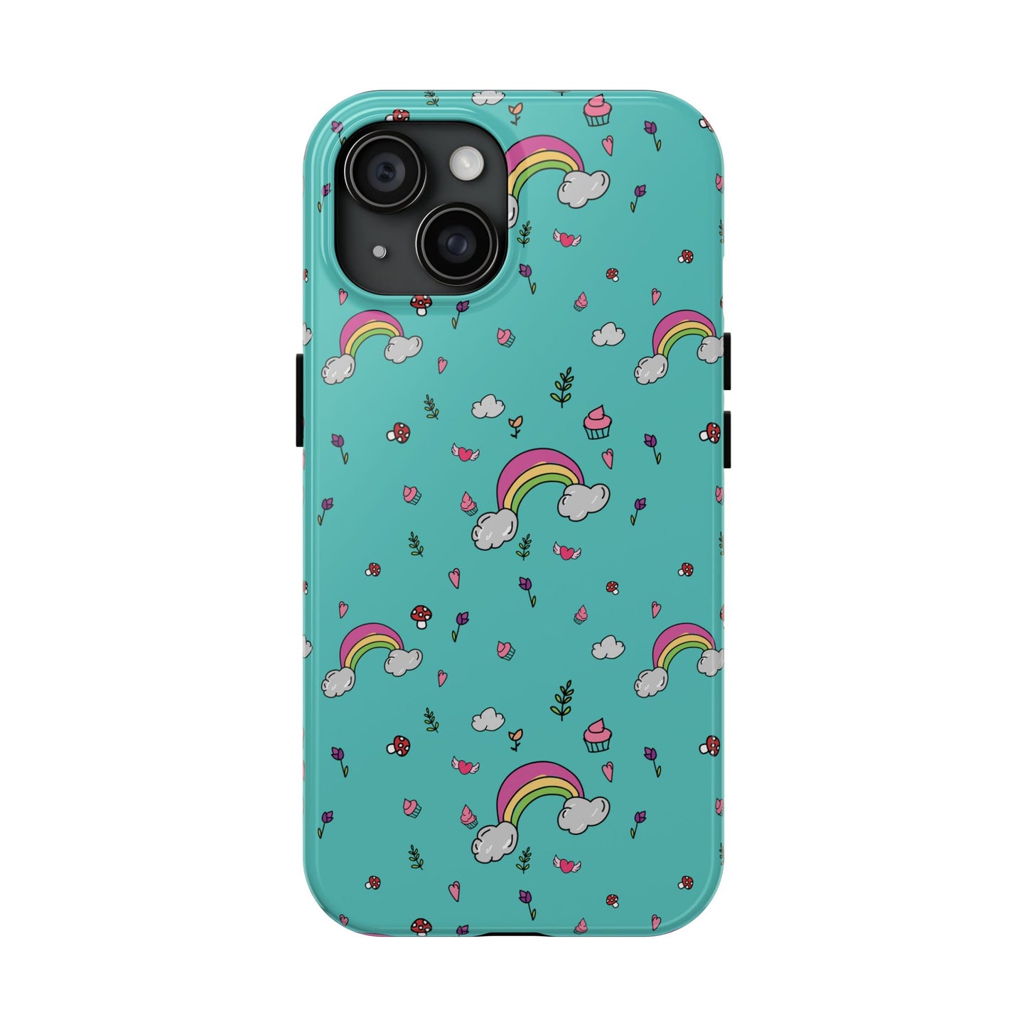 Lovey Rainbow Tough Phone Case