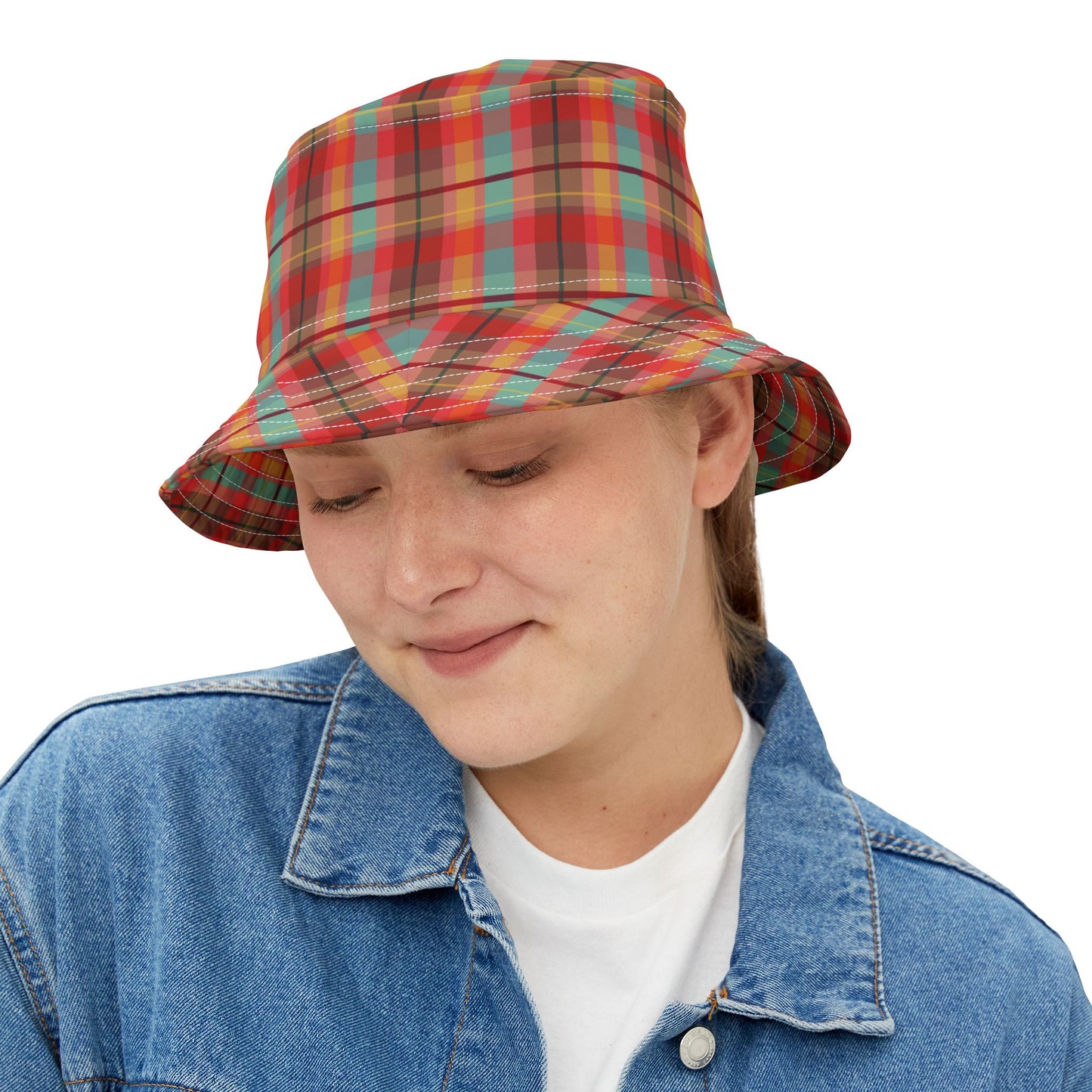 Plaid Bucket Hat