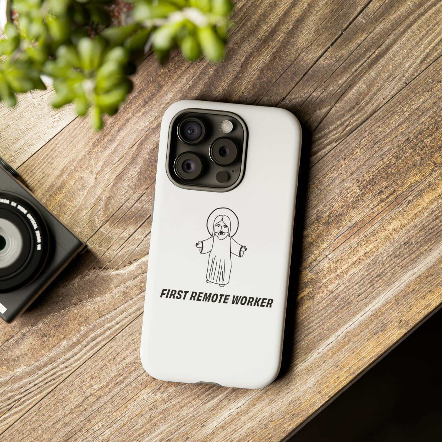 First Remote Worker Phone Case