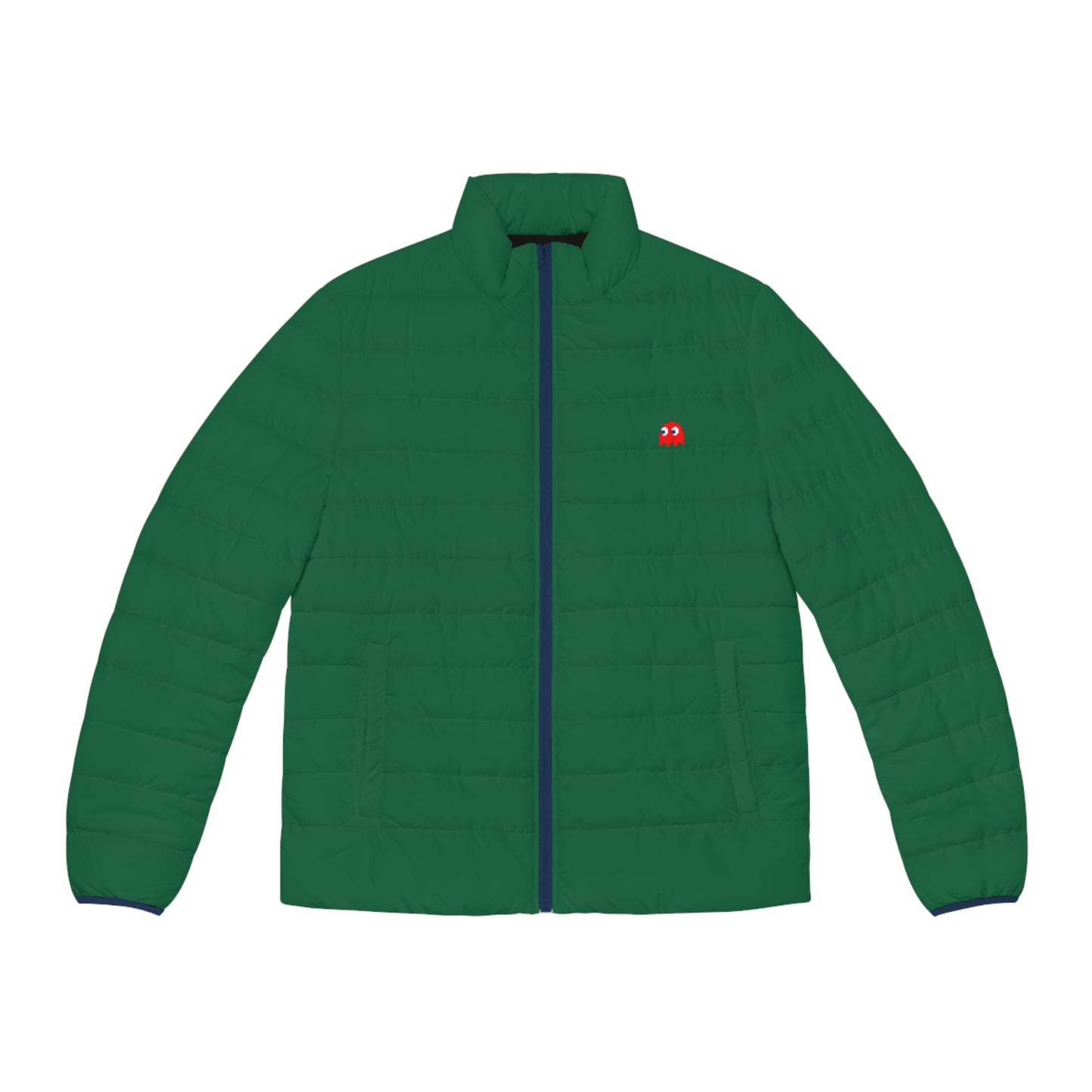 Blinky Men’s Green Puffer Jacket Lightweight Winter Coat