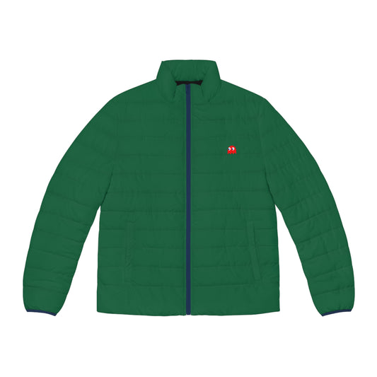 Blinky Men’s Green Puffer Jacket Lightweight Winter Coat