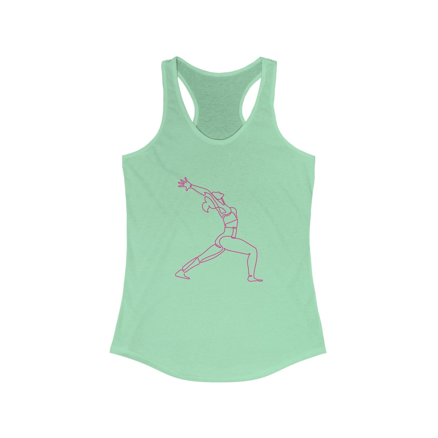 One Line Racerback Tank