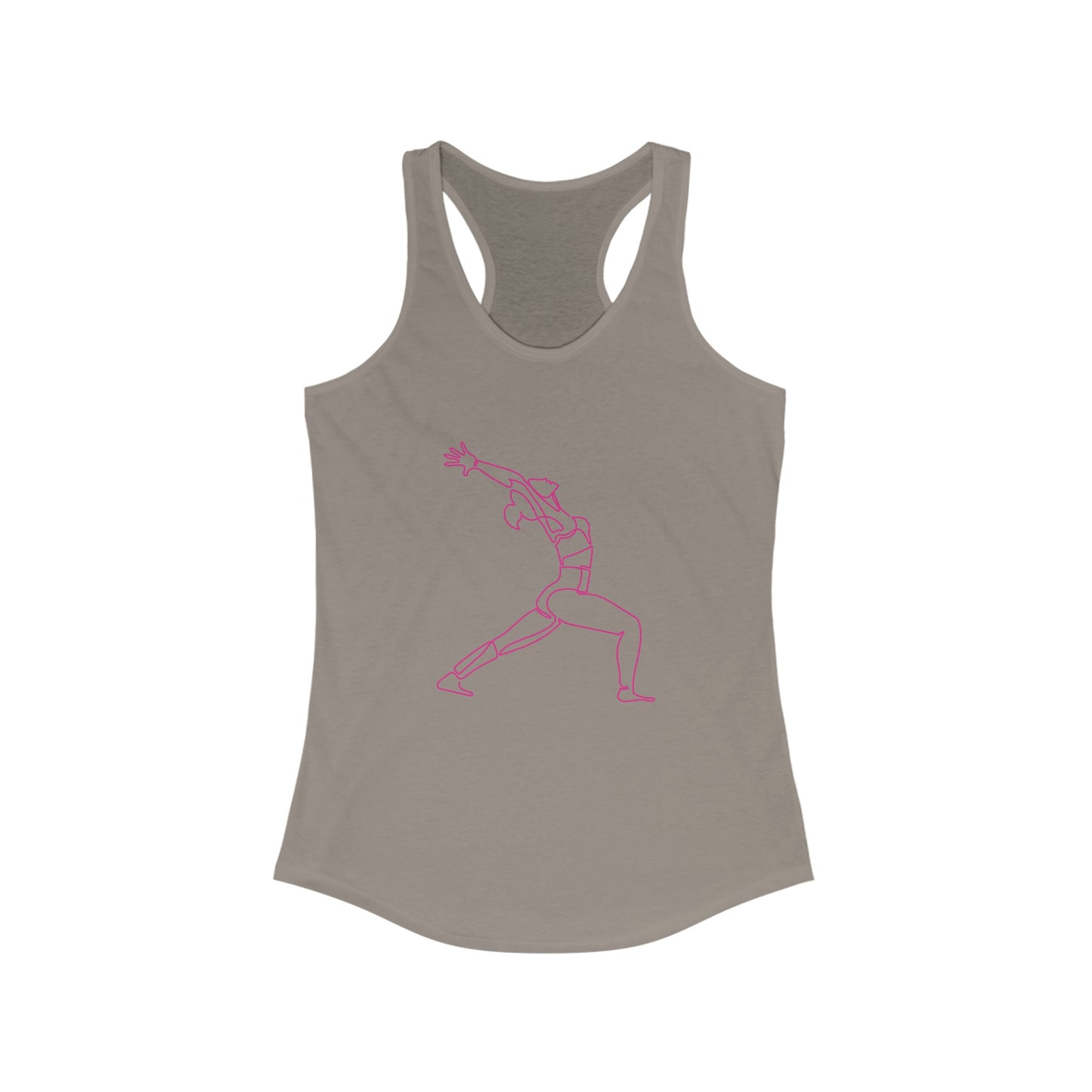 One Line Racerback Tank