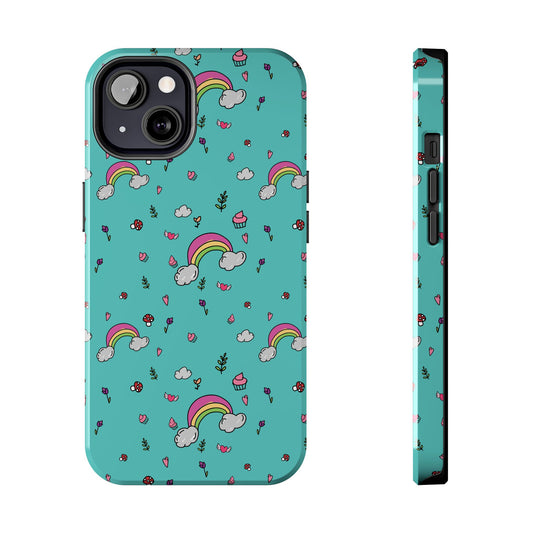 Lovey Rainbow Tough Phone Case