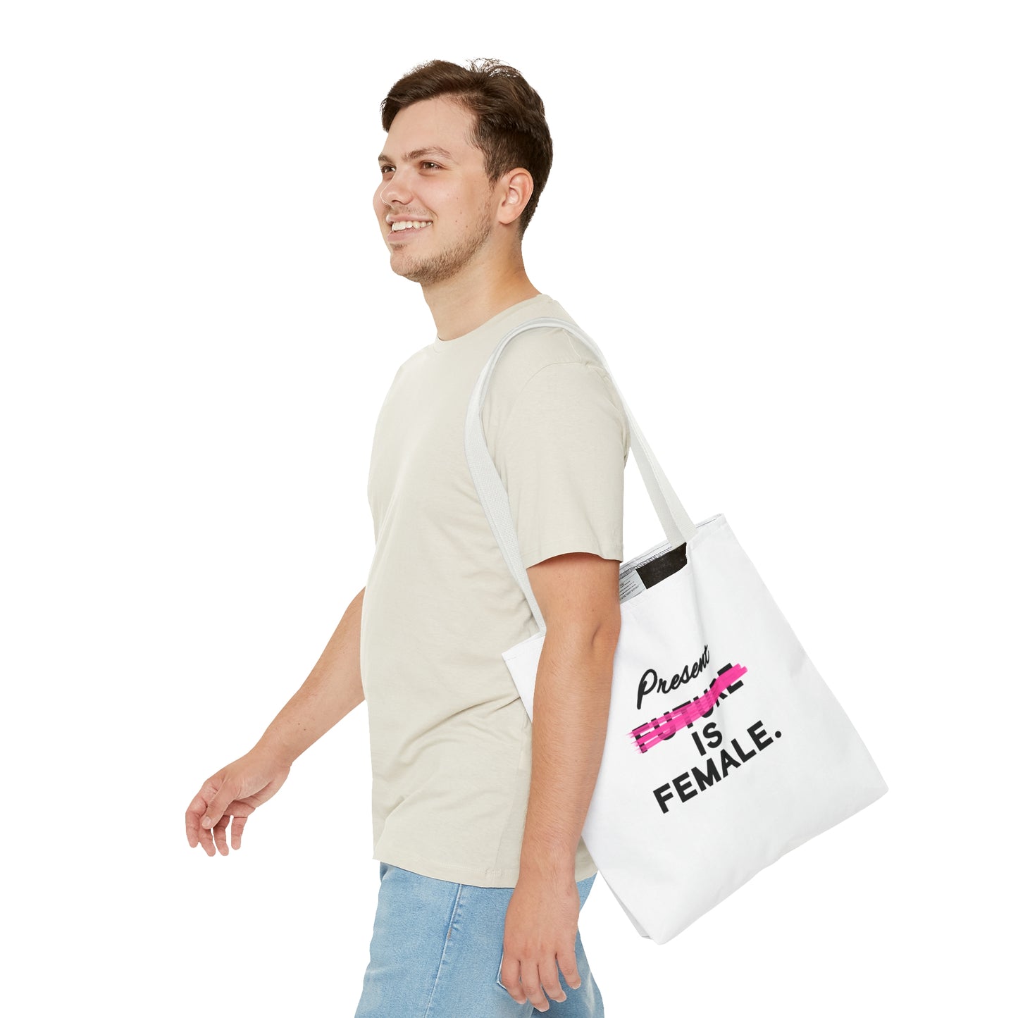 Present is Female Tote Bag