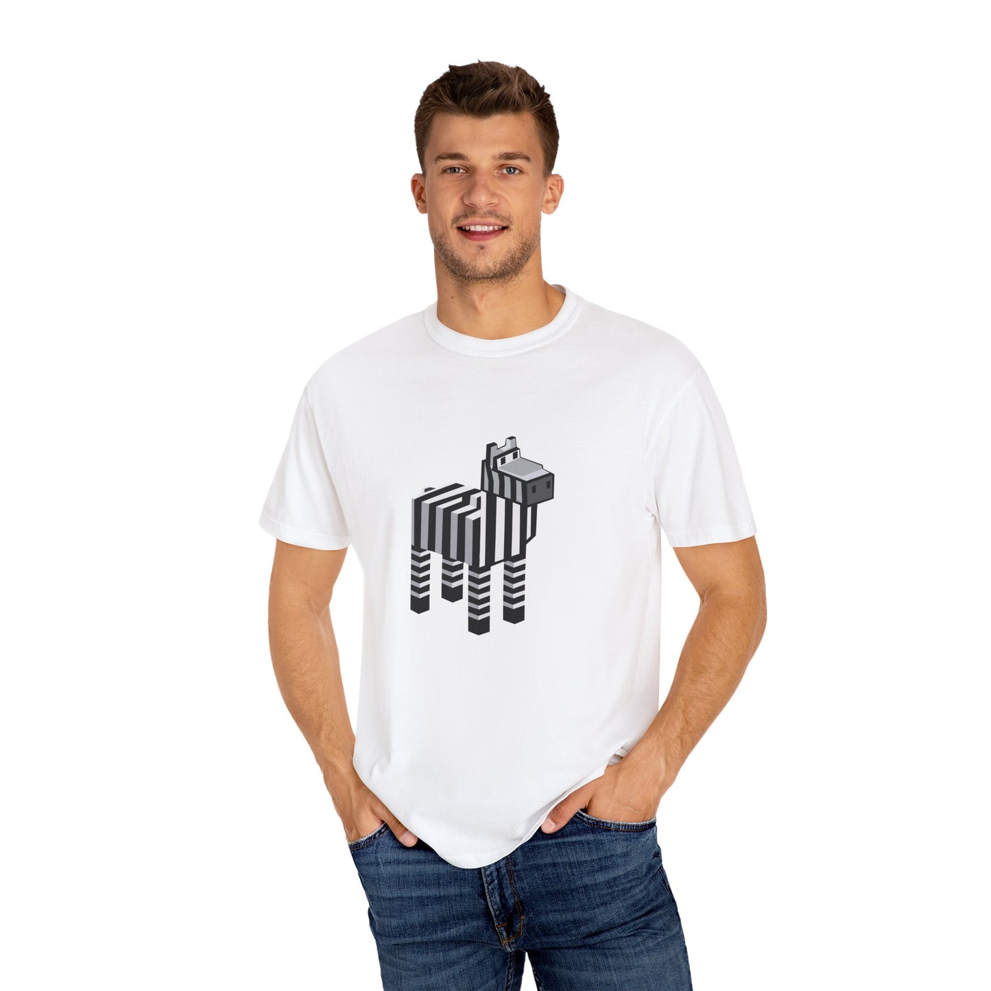 Pixel Zebra T-Shirt