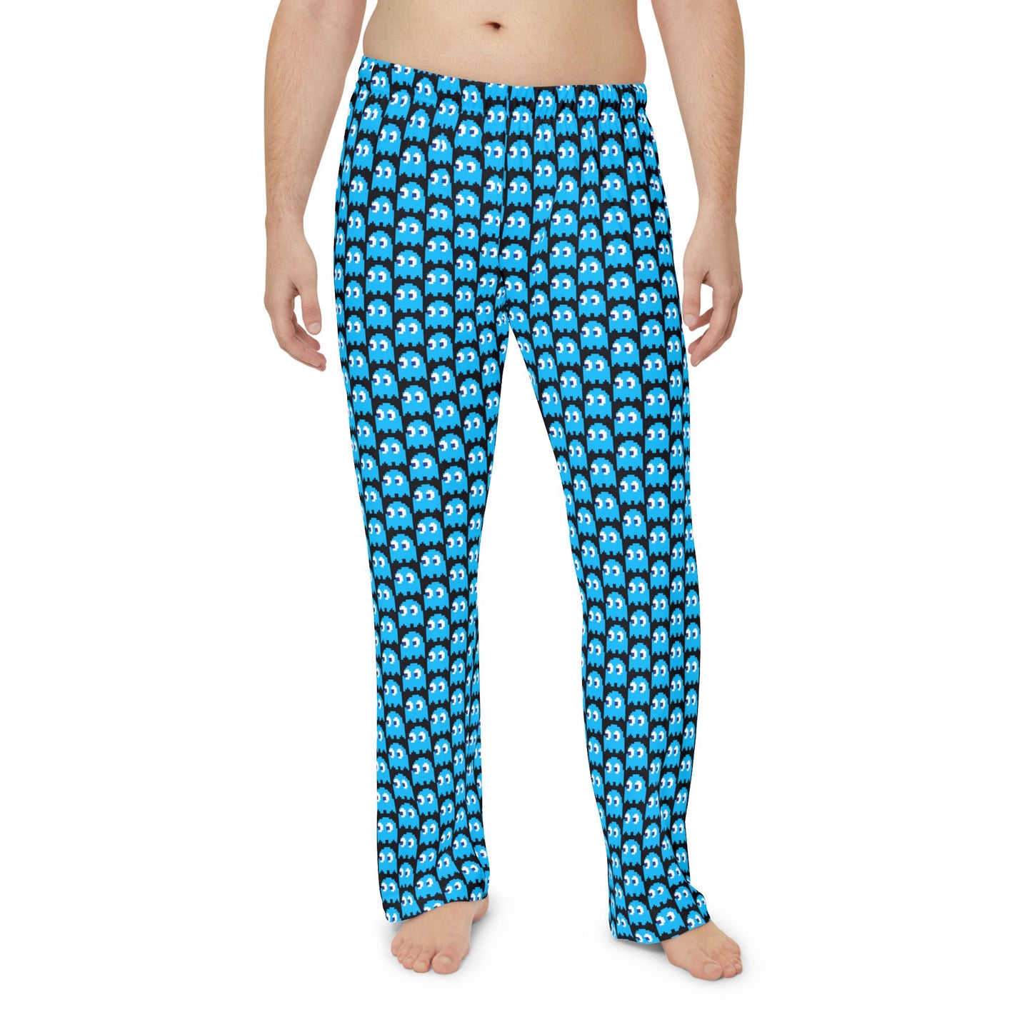 Pac-Man Inky Ghost Men's Pajama Pants