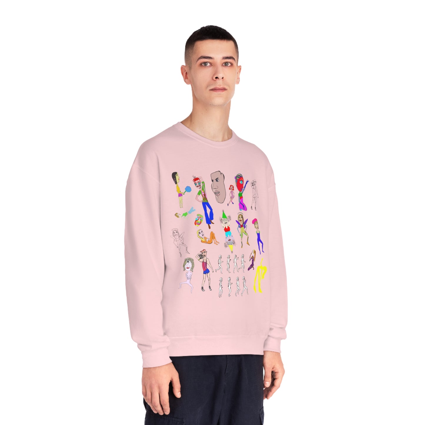 Mix Crewneck Sweatshirt