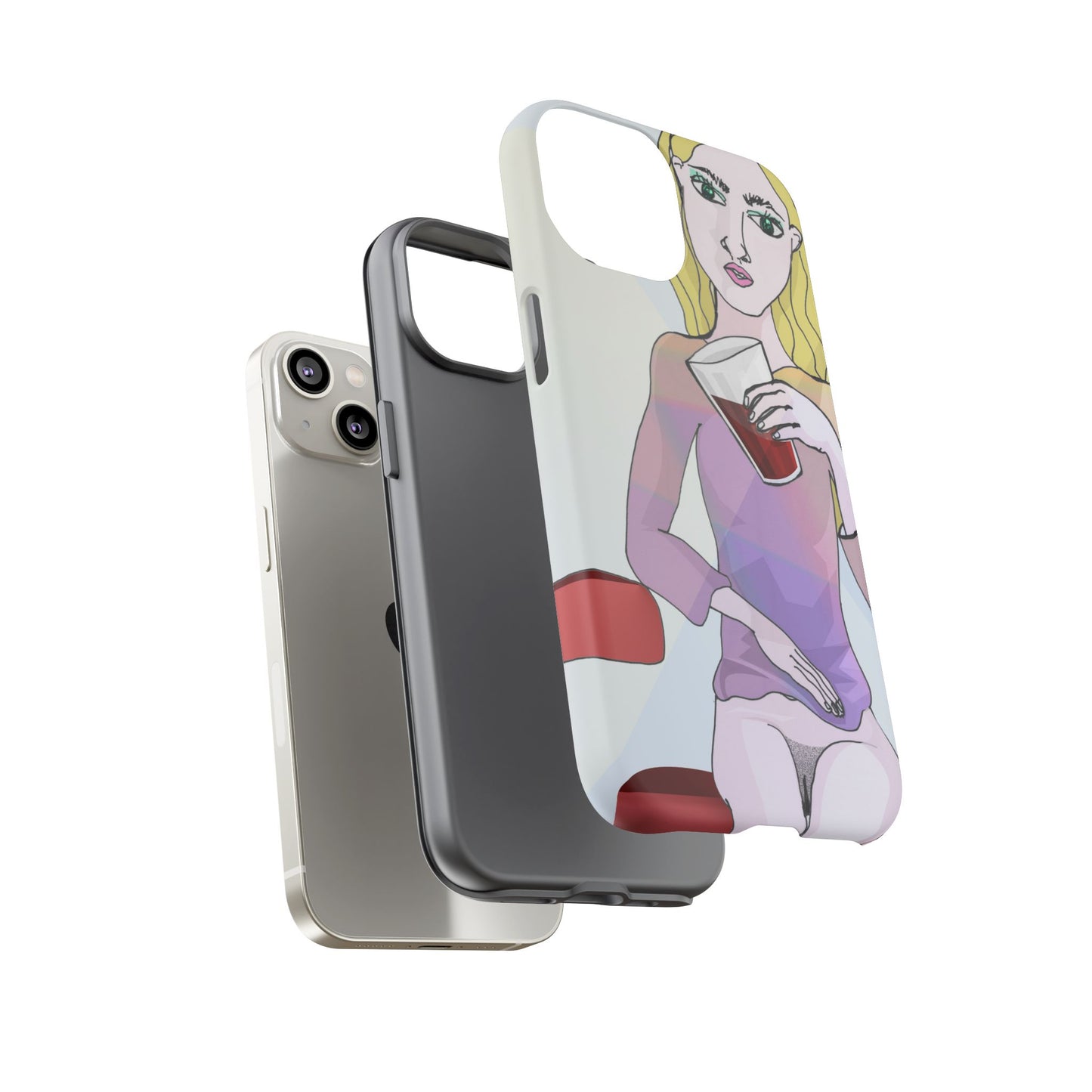 Koka Cola Girl Phone Case