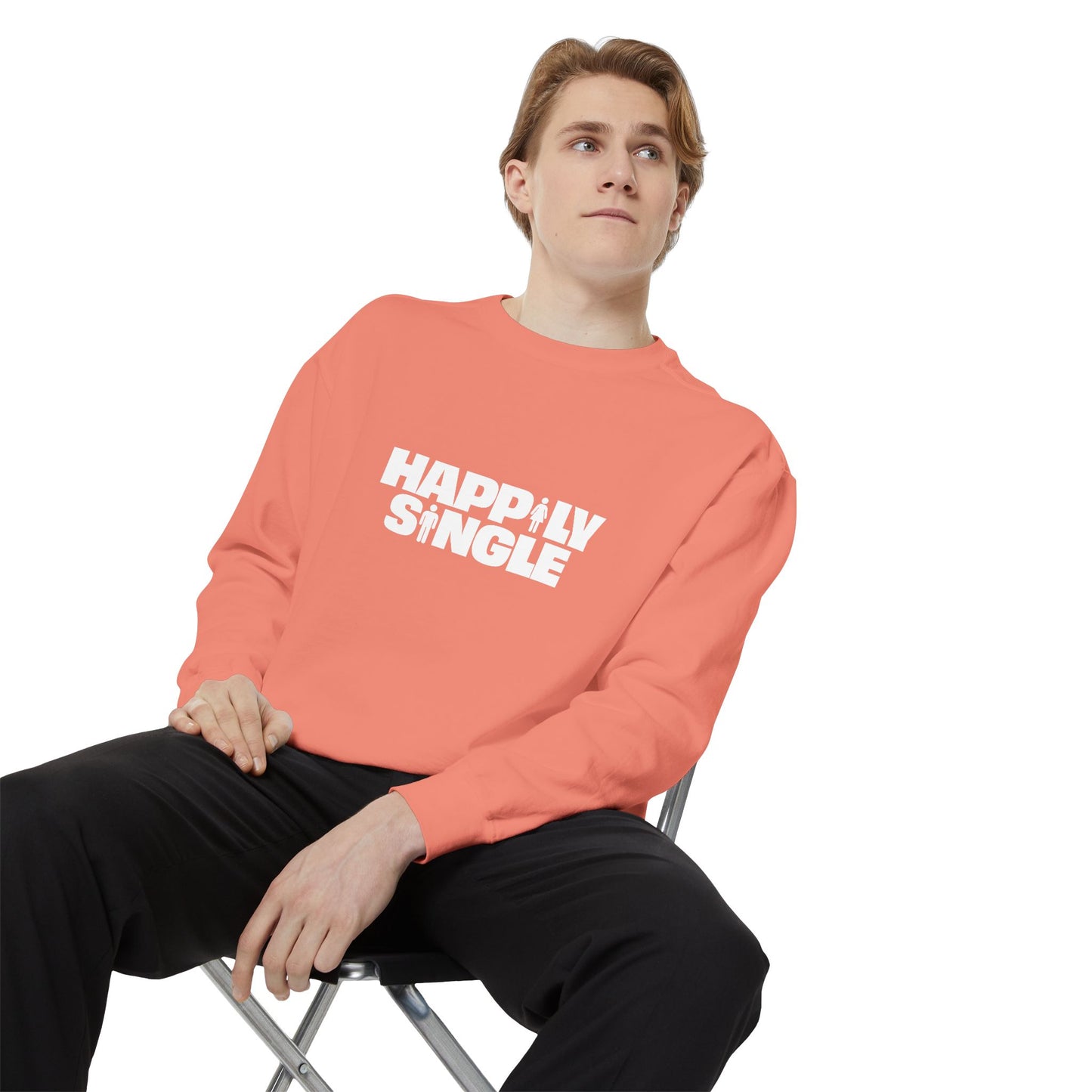 Happily Single Unisex Sweatshirt