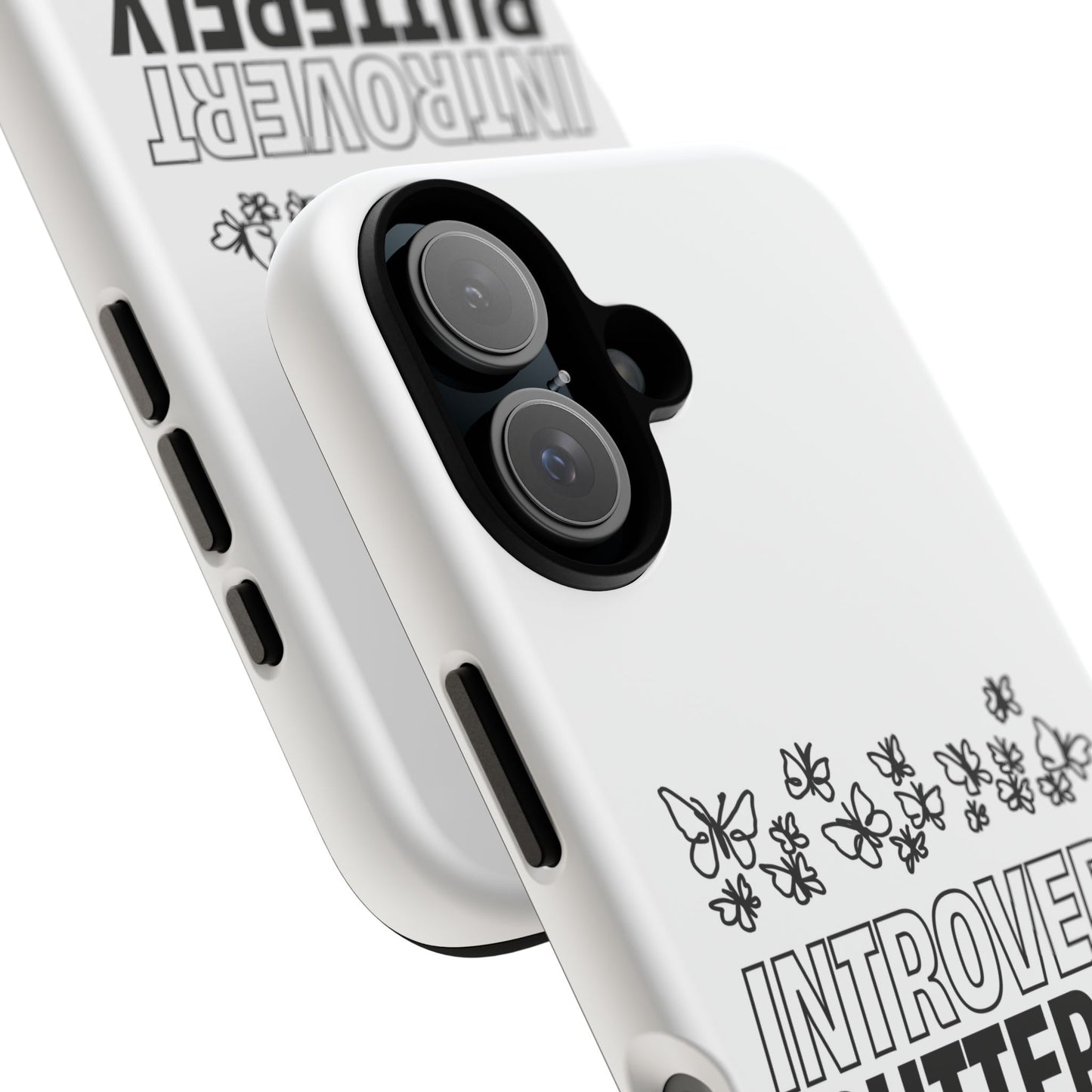 Introvert Butterfly Phone Case