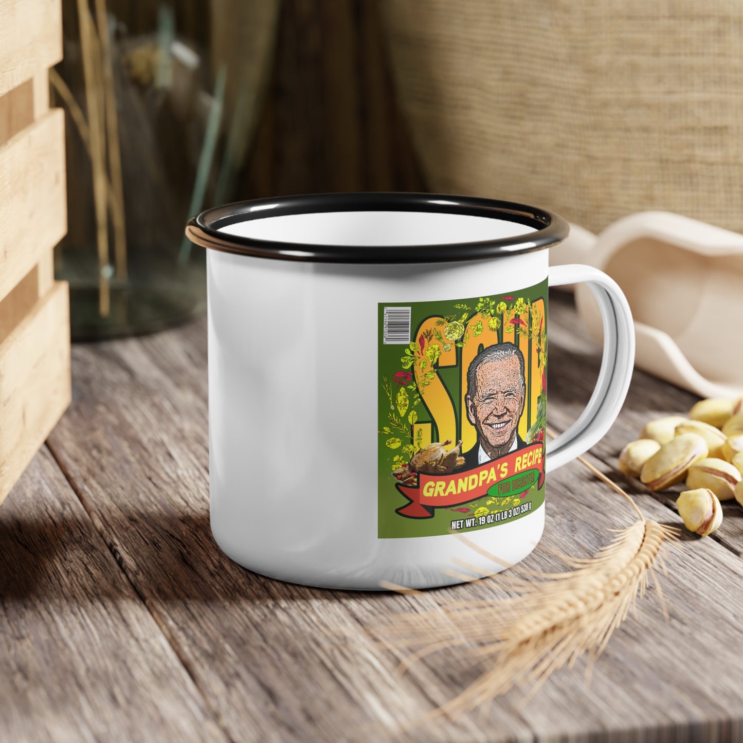 Grandpa’s Recipe Organic Soup Camp Cup