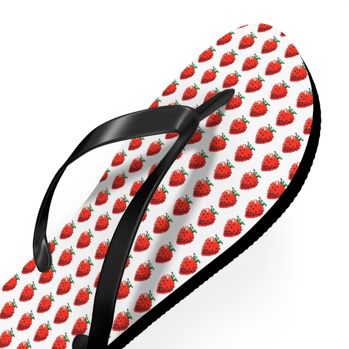 8-bit Strawberry Flip Flops