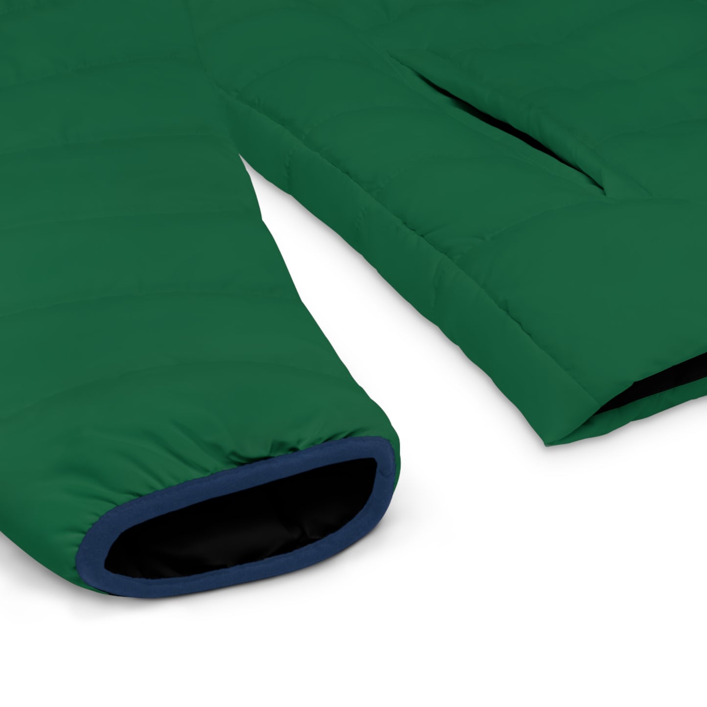 Blinky Men’s Green Puffer Jacket Lightweight Winter Coat
