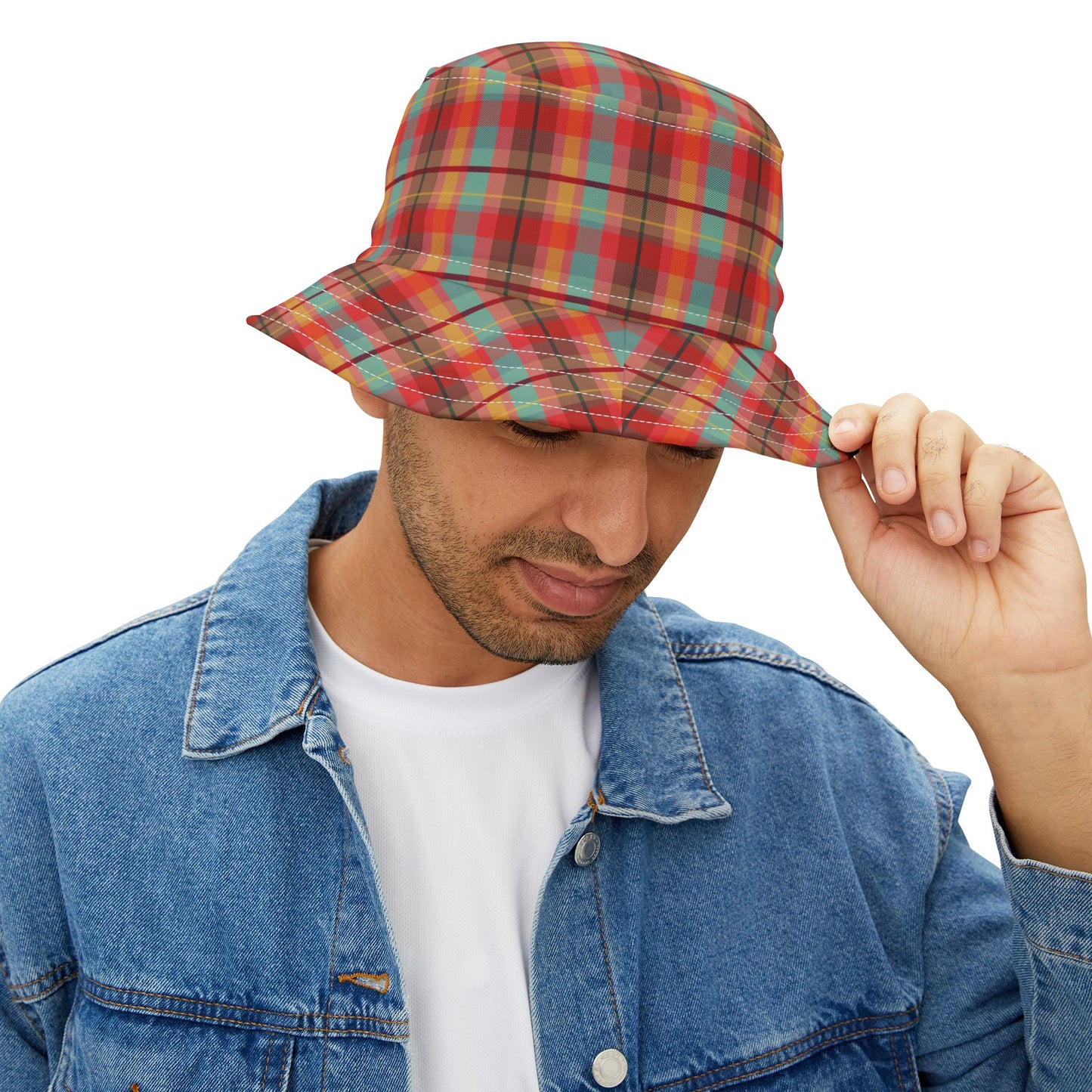 Plaid Bucket Hat