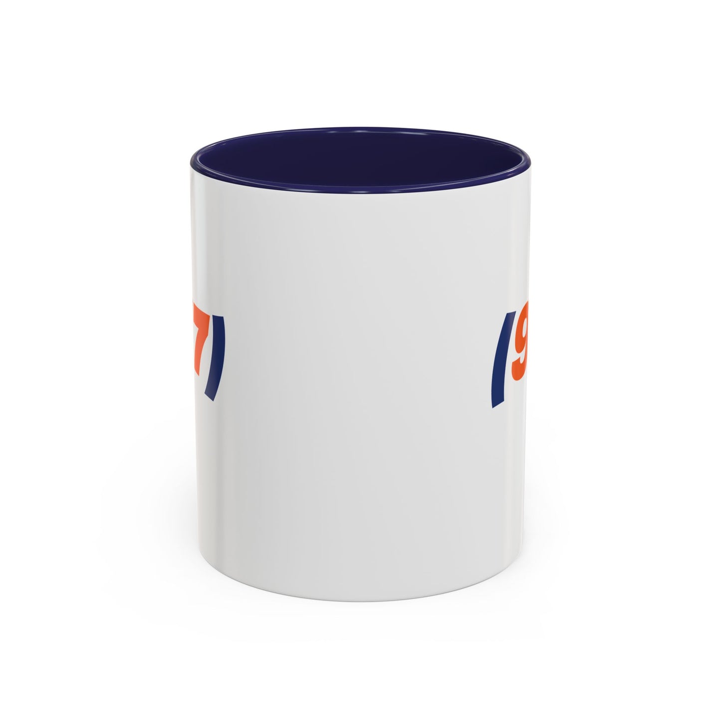 917 New York coffee mug back view ceramic cup minimalist NYC area code design