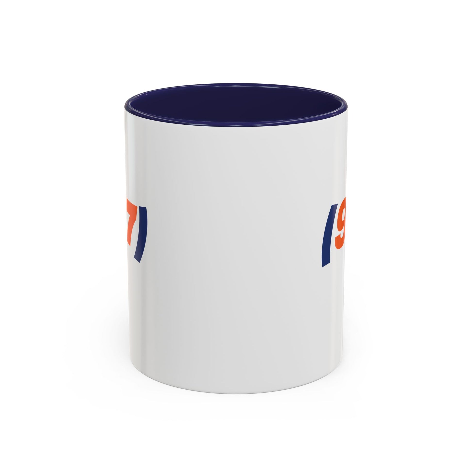 917 New York coffee mug back view ceramic cup minimalist NYC area code design