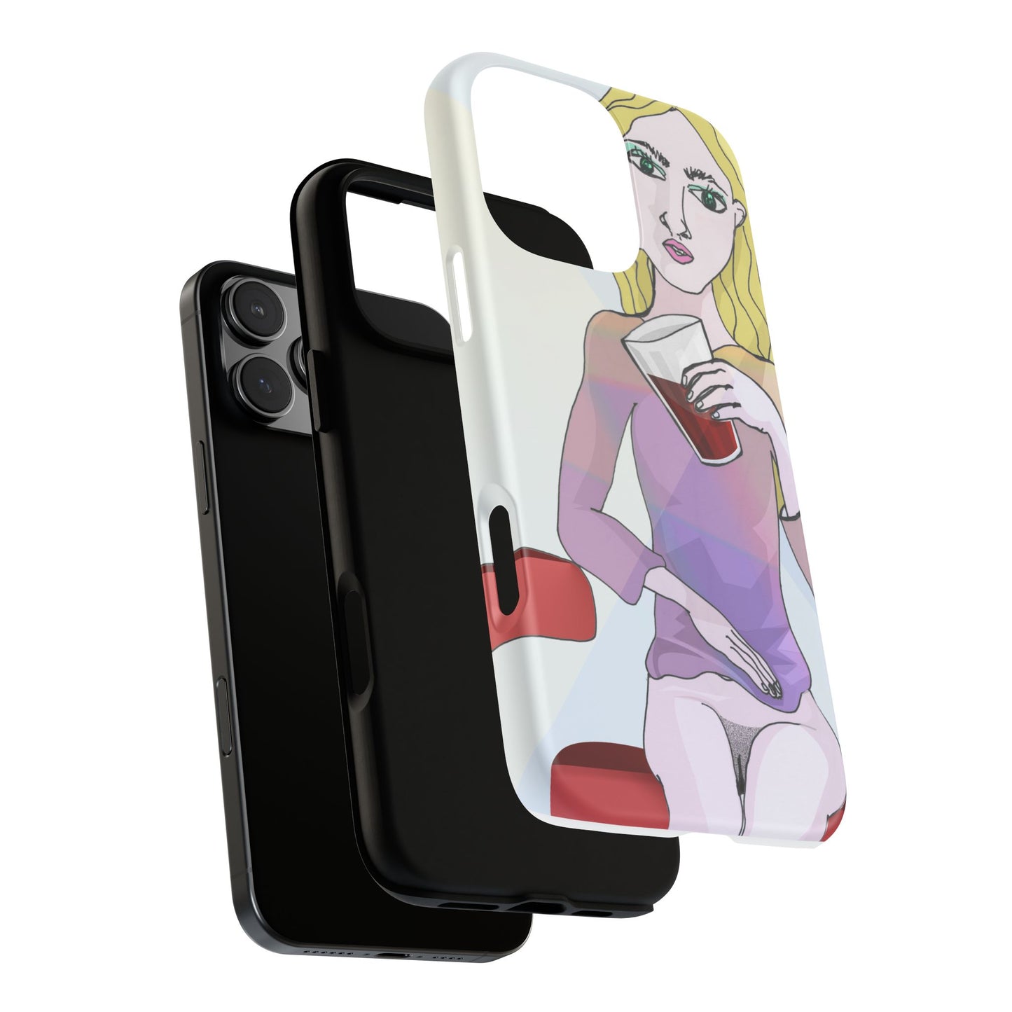 Koka Cola Girl Phone Case