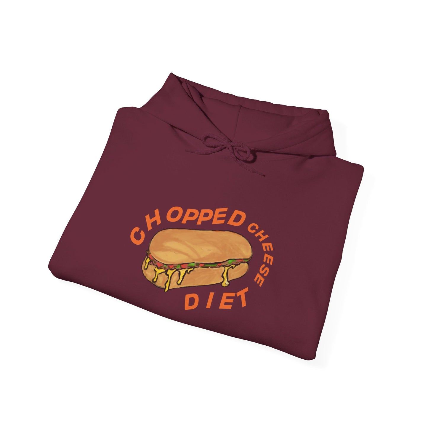 Chopped Cheese Diet Hooded Sweatshirt