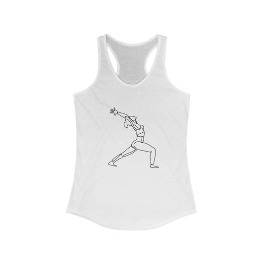 One Line Racerback Tank