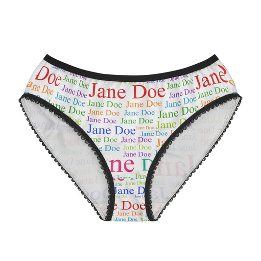 Jane Doe Women’s Thongs