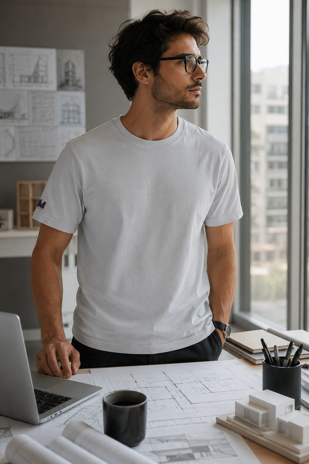 Tantrum Media Soft Tones Plain Tee — Unisex Cotton T-Shirt