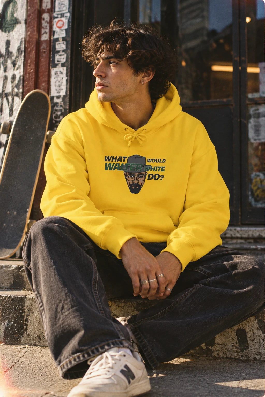 What Would Walter White Do? Unisex Hoodie – Breaking Bad Inspired Graphic Hoodie