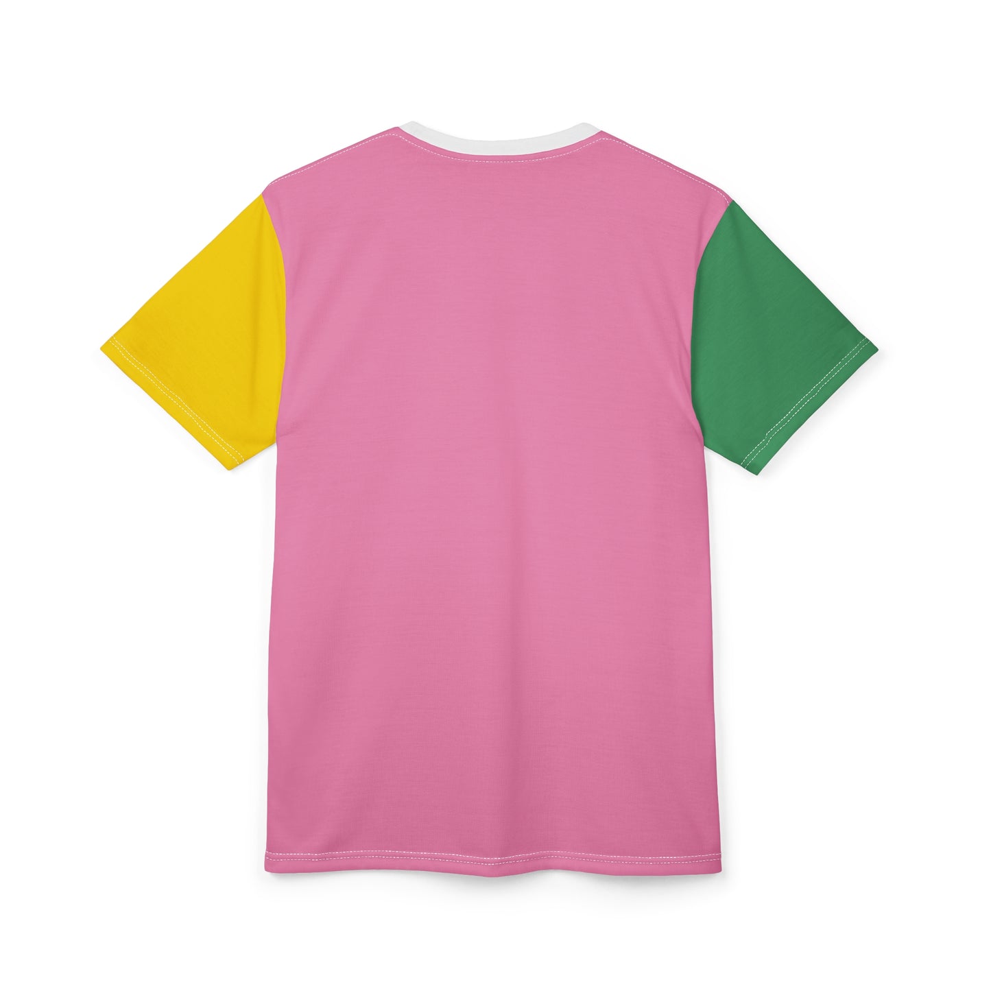 Back view of Eat Sleep Game Repeat unisex gamer t-shirt