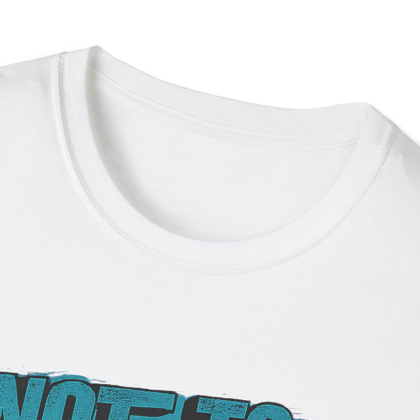 Funny Anne Hathaway t-shirt collar detail close up ring spun cotton fabric soft feel