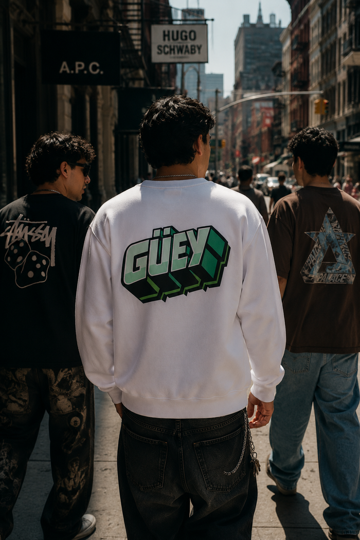 Güey Mexican Slang Statement Sweatshirt