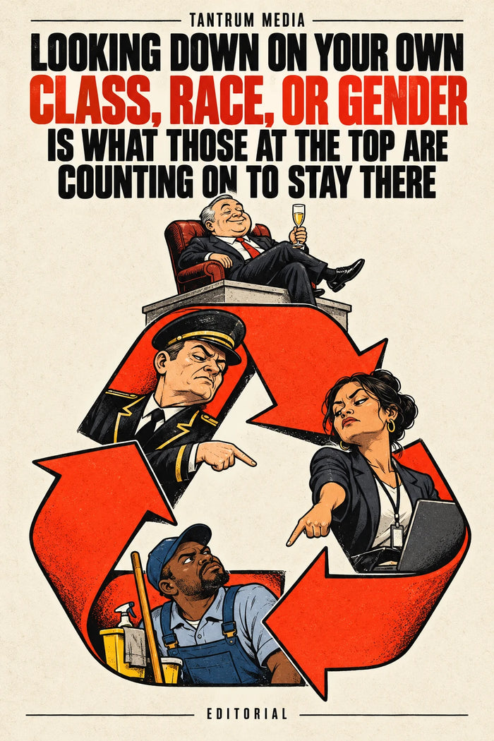 Looking Down on Your Own Class, Race, or Gender Is What Those at the Top Are Counting On to Stay There