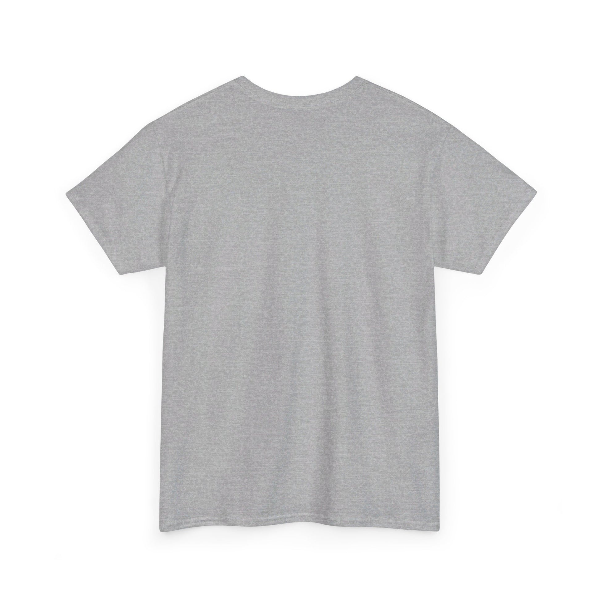 Back view of heather gray New York’s Finest unisex T-shirt.