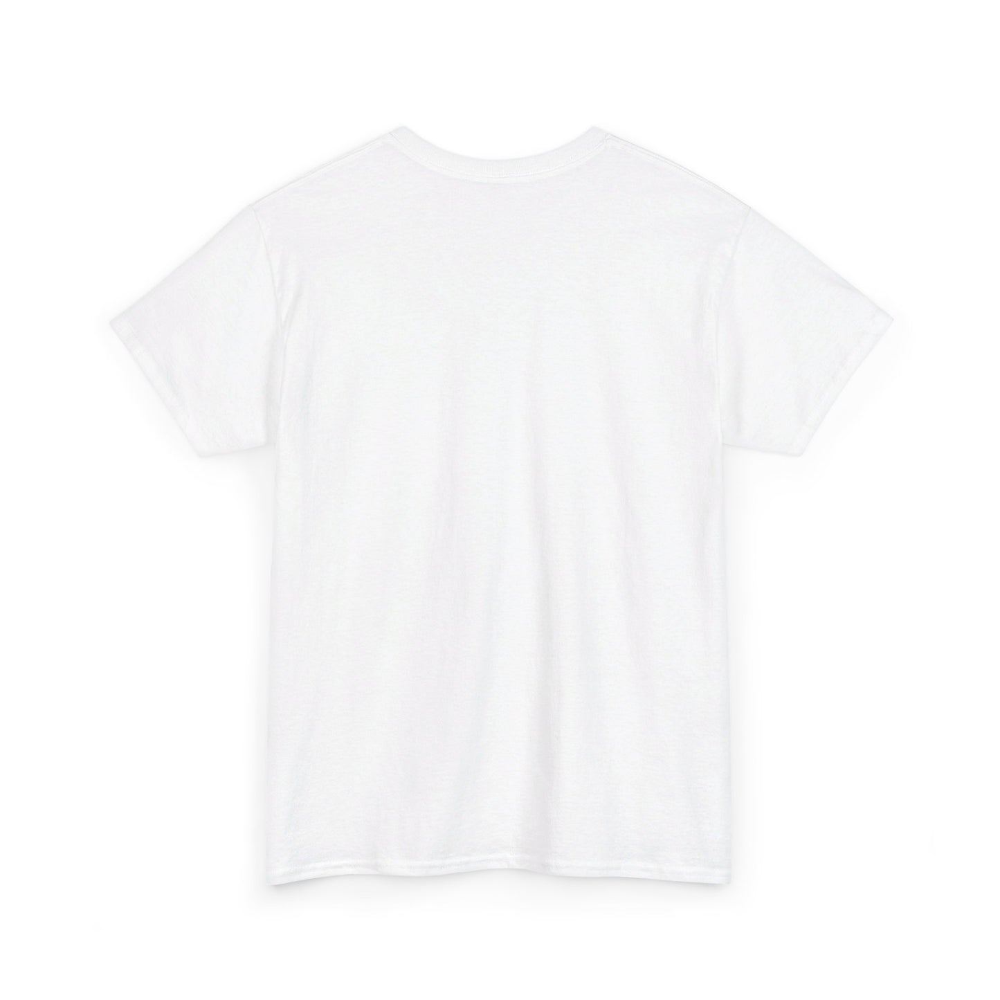 Back view of white New York’s Finest unisex graphic T-shirt.