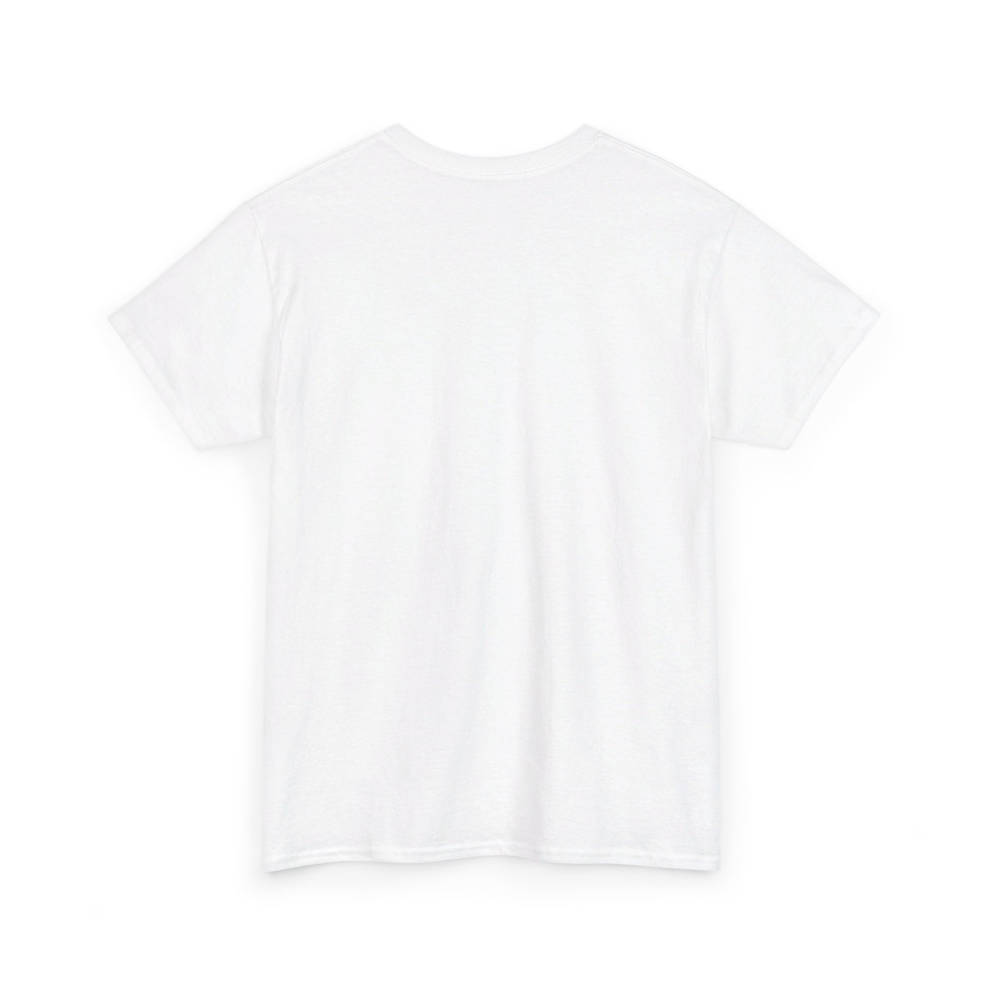 Back view of white New York’s Finest unisex graphic T-shirt.