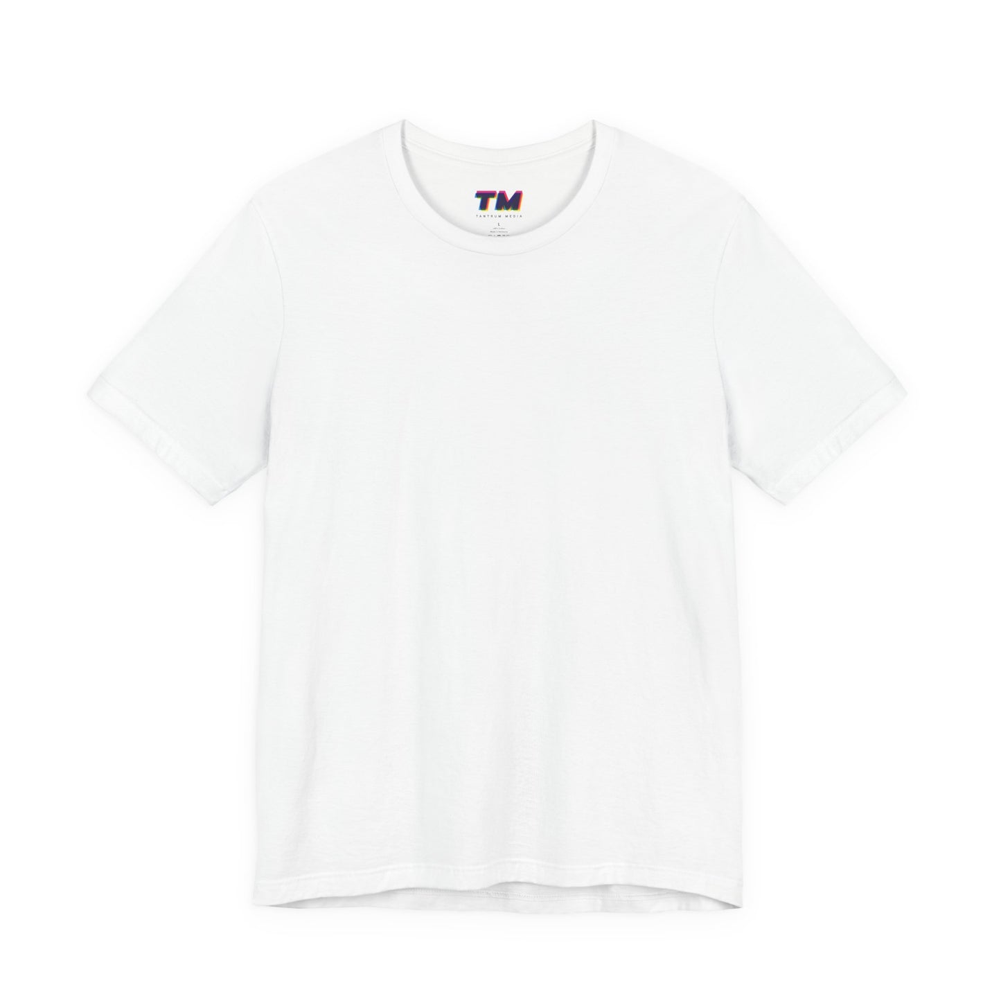 Plain front white Airlume cotton T-shirt from the Legal Collection