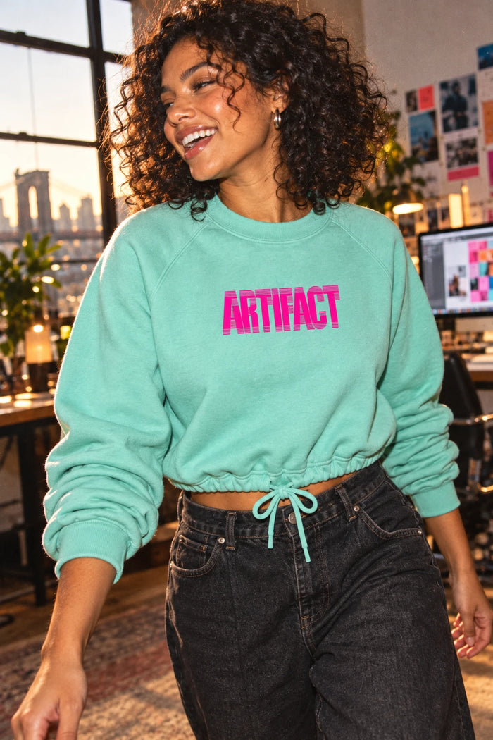 Artifact Women’s Boxy Fleece Crewneck Sweatshirt