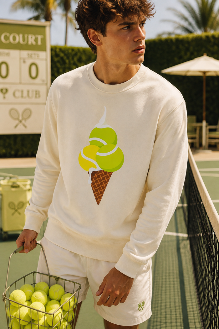 Sweet Serve Tennis Sweatshirt