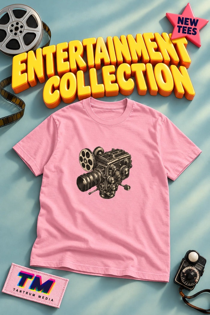 Vintage 16mm Film Camera T-Shirt