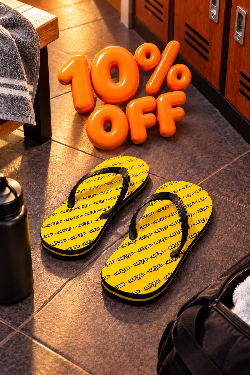 8-bit Sword Flip Flops – Retro Pixel Gaming Sandals, Summer Arcade Footwear